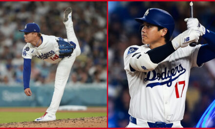 Ohtani conecta 2 hits, Yamamoto y el bullpen se combinan para un hit en la victoria de los Dodgers sobre los Giants