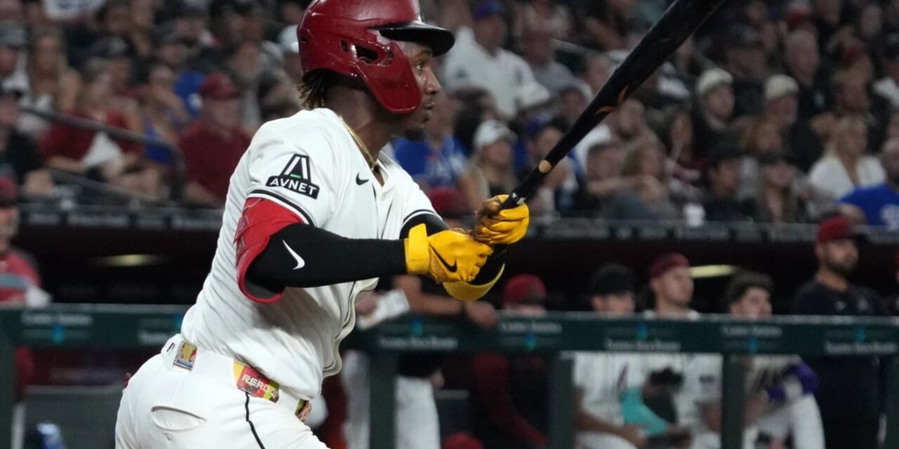 Perdomo conecta sencillo y mantiene a D-backs en lucha comodín venciendo 5-4 a Dodgers