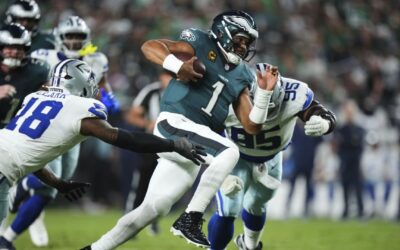 Eagles superan a los Cowboys 24-20 en el inicio de temporada NFL