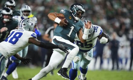 Eagles superan a los Cowboys 24-20 en el inicio de temporada NFL