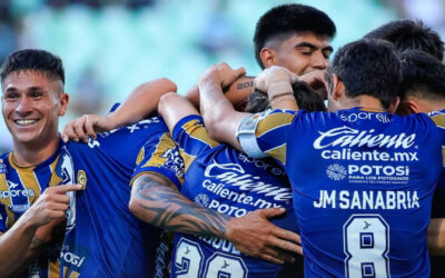 San Luis se dio un festín ante Santos