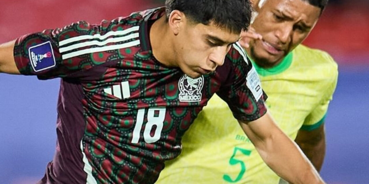 México debuta en Mundial sub 20 y rescata empate ante Brasil