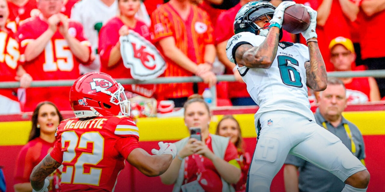 La defensa de los Eagles brilla en revancha del Super Bowl cuando Filadelfia vence a los Chiefs