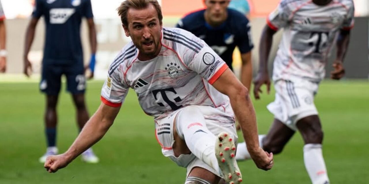 Kane anota otra tripleta y el Bayern vence 4-1 al Hoffenheim en la Bundesliga