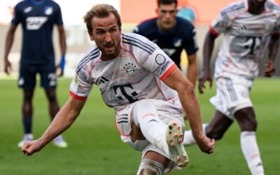 Kane anota otra tripleta y el Bayern vence 4-1 al Hoffenheim en la Bundesliga