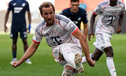 Kane anota otra tripleta y el Bayern vence 4-1 al Hoffenheim en la Bundesliga