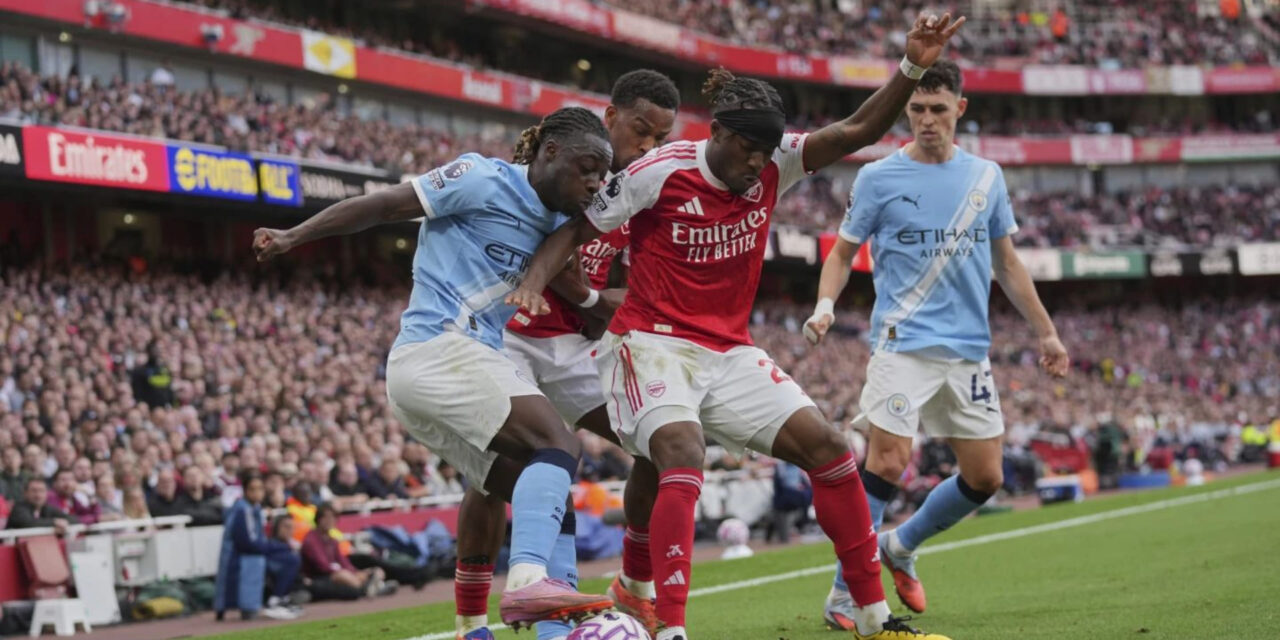 Arsenal saca empate 1-1 ante un defensivo Man City con gol en el tiempo de descuento