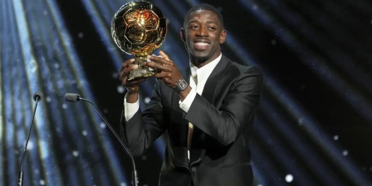Ousmane Dembélé del PSG alza su primer Balón de Oro y Aitana Bonmatí encadena triplete de trofeos