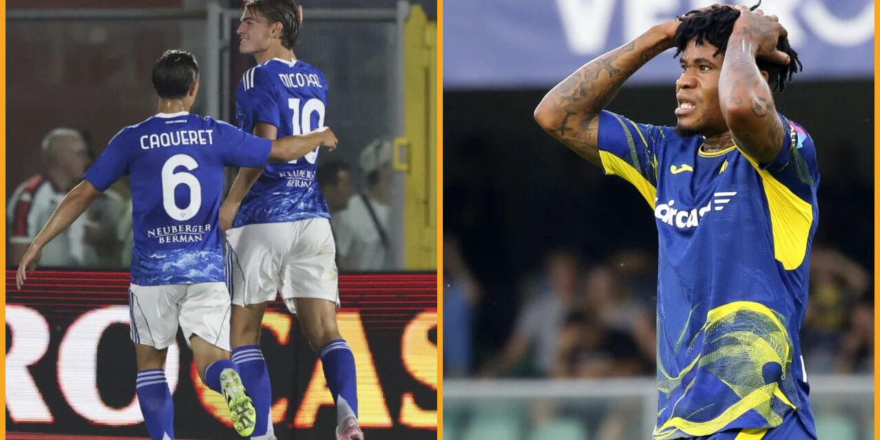 Vardy debuta en la Serie A en el empate sin goles de Cremonese en Verona. Paz anota para Como