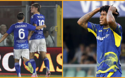 Vardy debuta en la Serie A en el empate sin goles de Cremonese en Verona. Paz anota para Como