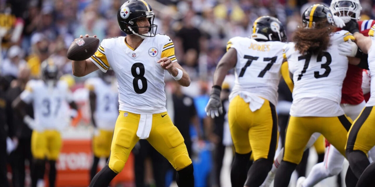 Aaron Rodgers lanza 2 pases de TD y Steelers fuerzan 5 pérdidas de balón para vencer a Patriots 21-14