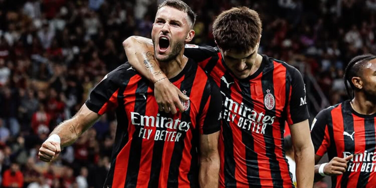 Giménez y Pulisic marcan y AC Milan vence 3-0 a Lecce para avanzar a octavos en la Copa Italia