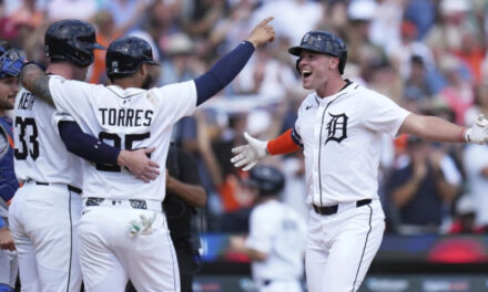 Carpenter lidera a los Tigres en victoria 6-2 sobre los Mets
