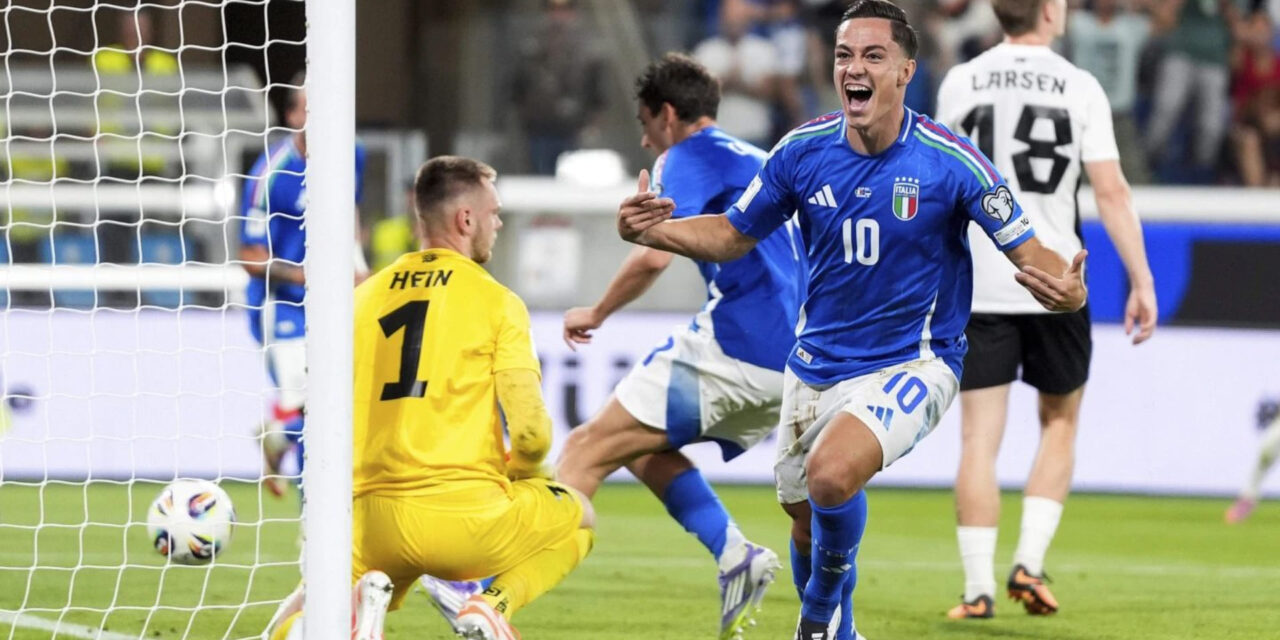 Italia sale adelante ante Estonia