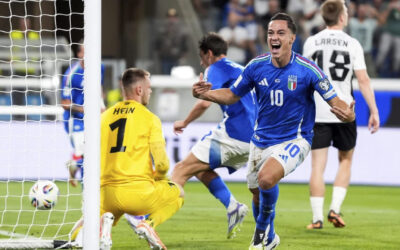 Italia sale adelante ante Estonia