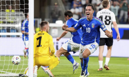 Italia sale adelante ante Estonia