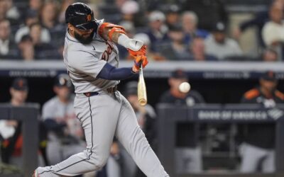 Las 3 carreras impulsadas de Torres lideran a los Tigres sobre los Yankees
