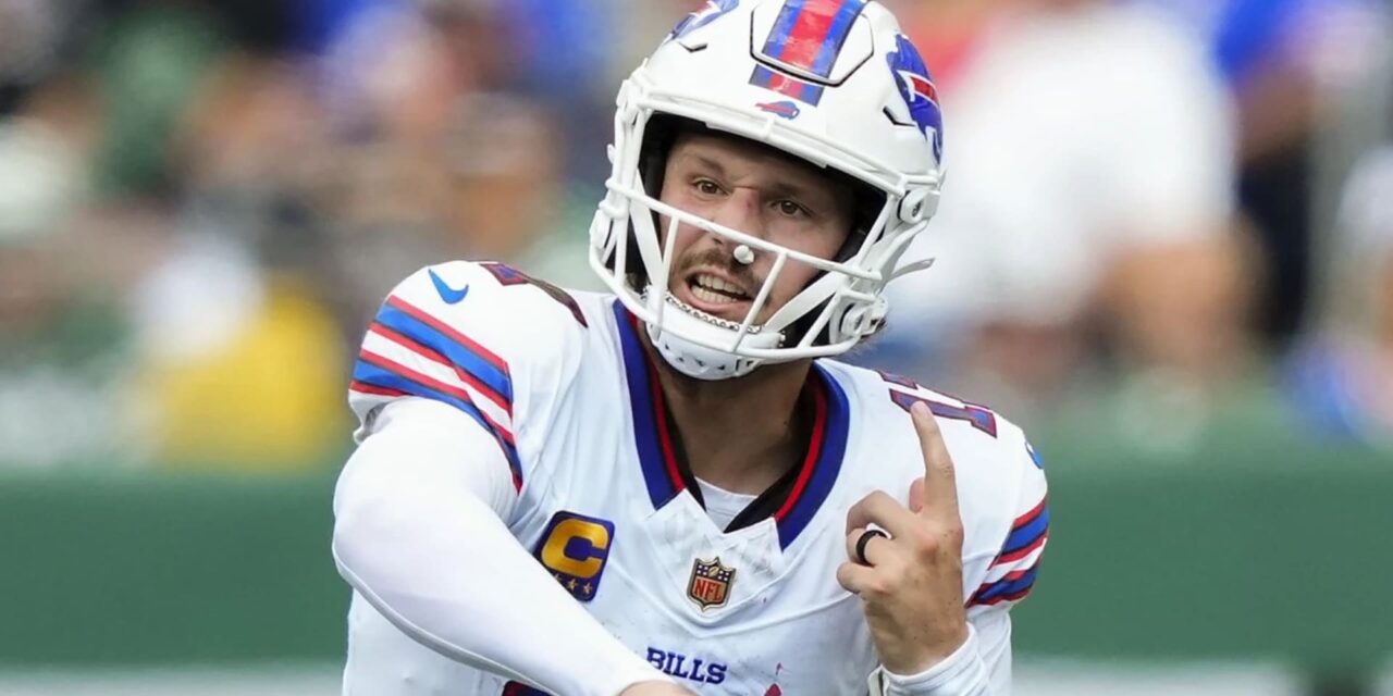 Josh Allen se recupera de una hemorragia nasal y lidera a los Bills a una fácil victoria por 30-10 sobre los Jets