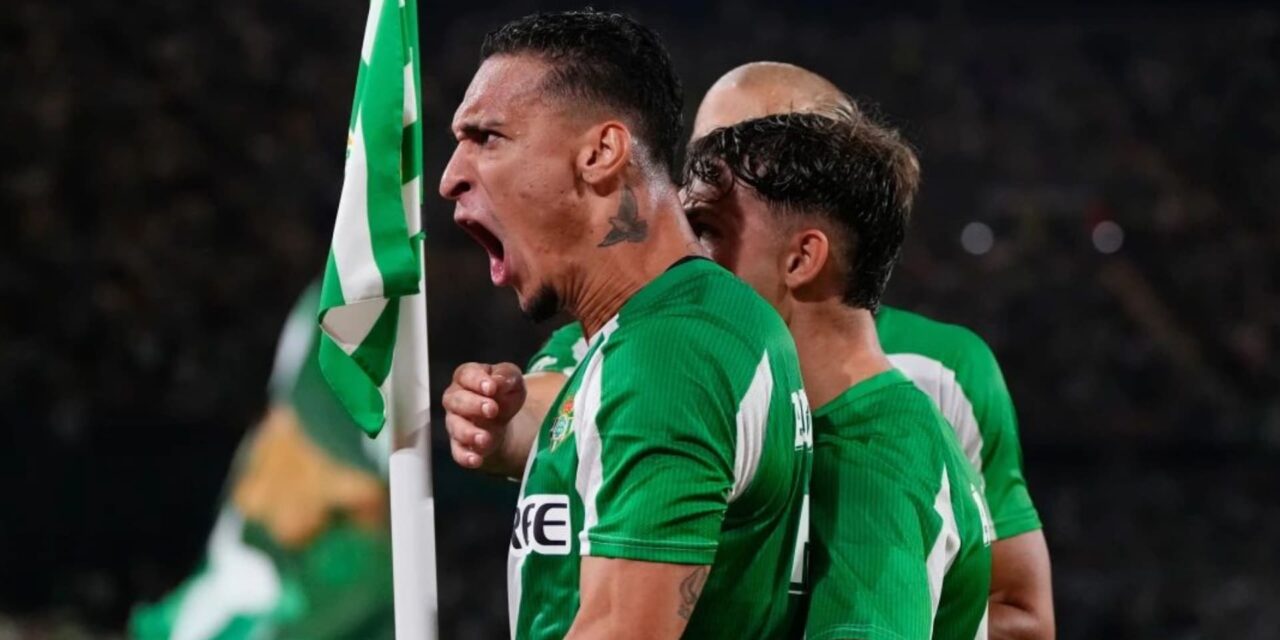 Antony empata en último momento por Betis ante Nottingham Forest en la Liga Europa