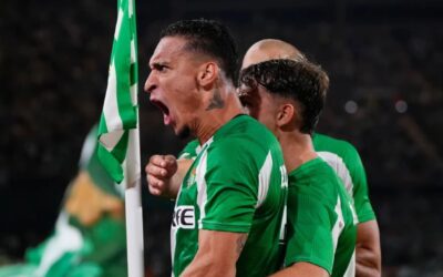 Antony empata en último momento por Betis ante Nottingham Forest en la Liga Europa