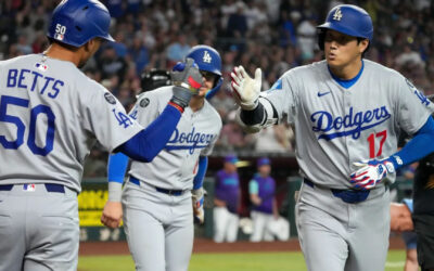 Ohtani conecta 54to jonrón, Dodgers vencen a D-backs y ganan su 12º título divisional en 13 años