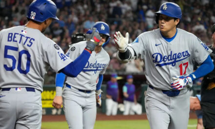 Ohtani conecta 54to jonrón, Dodgers vencen a D-backs y ganan su 12º título divisional en 13 años