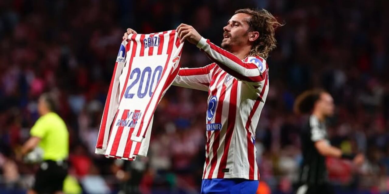 Griezmann logra su gol 200 en victoria del Atlético de Madrid ante Frankfurt