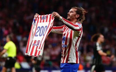 Griezmann logra su gol 200 en victoria del Atlético de Madrid ante Frankfurt