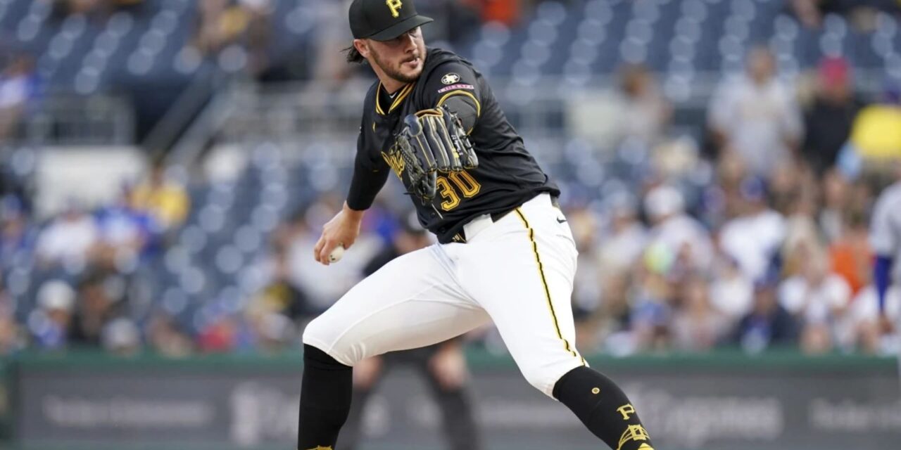 Skenes lanza seis entradas sin carreras y Piratas vencen 5-3 a Dodgers para barrer serie