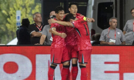 De visita pero con gran apoyo, Corea del Sur gana amistoso a EEUU por 2-0