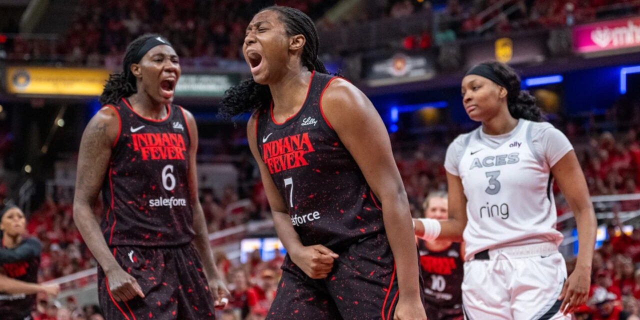 Aliyah Boston y Kelsey Mitchell lideran a Fever ante Aces por 90-83 para empatar la serie y preparar el decisivo Juego 5