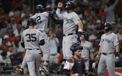 El grand slam de Grisham impulsa a los Yankees a una victoria de 7-1 sobre los Astros