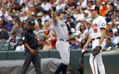 El grand slam de Rice en la décima entrada le da a los Yankees una victoria por 7-1 sobre los Orioles