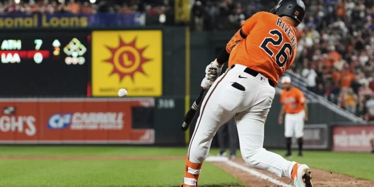 A un out de irse sin hit, Orioles sorprenden a Dodgers con 4 carreras en la 9na y ganan 4-3