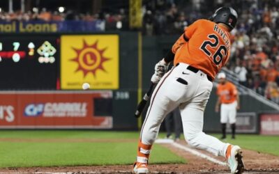 A un out de irse sin hit, Orioles sorprenden a Dodgers con 4 carreras en la 9na y ganan 4-3