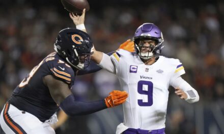 J.J. McCarthy con fuerza en la recta final, y los Vikings vencieron a los Bears por 27-24