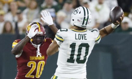 Jordan Love y Tucker Kraft lideran la victoria de los Packers por 27-18 sobre los Commanders