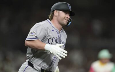Novato Crim conecta 1er hit en las mayores, un jonrón, y Rockies se imponen 4-2 a Padres