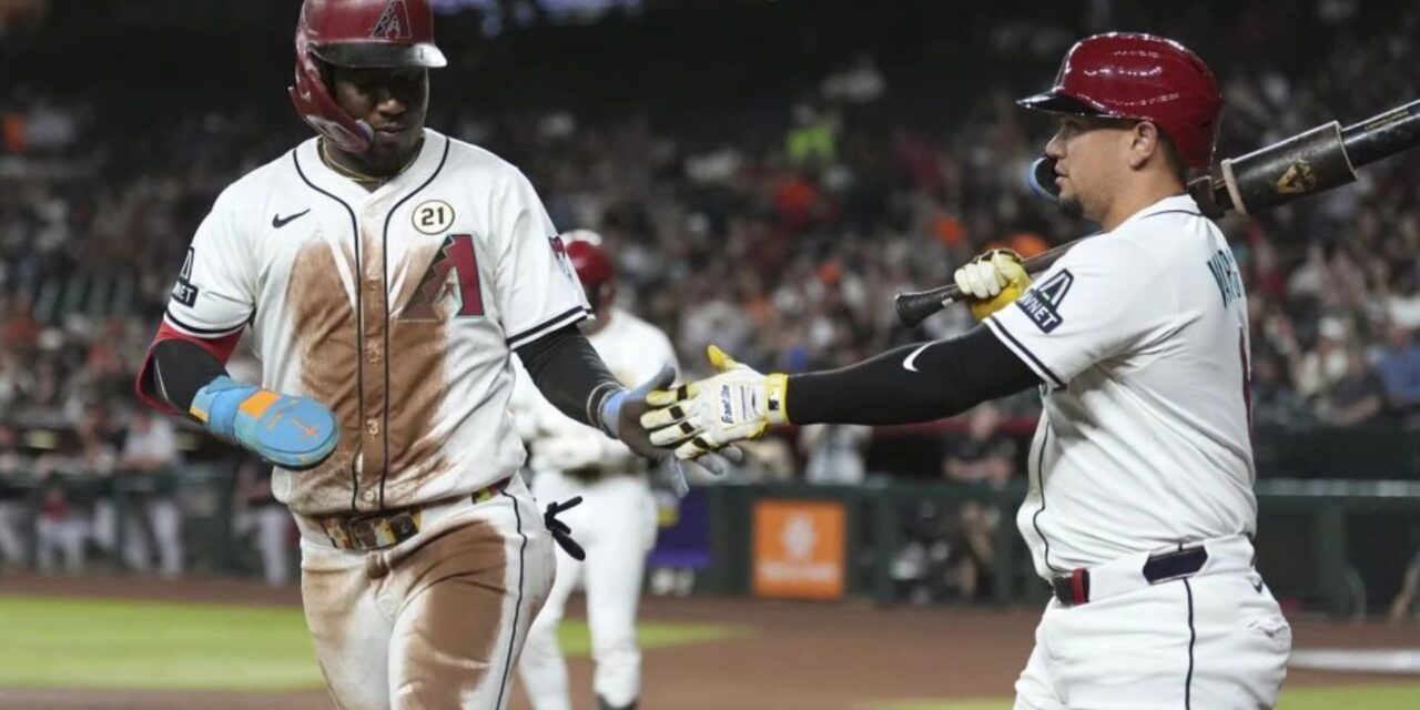 Perdomo y Gallen ayudan a Diamondbacks a acercarse a playoffs con victoria 8-1 sobre Gigantes