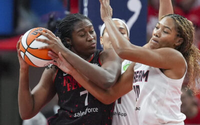 Kelsey Mitchell y Aliyah Boston ayudan a Fever a mantenerse con vida en los playoffs con una victoria por 77-60 sobre Dream en el Juego 2.