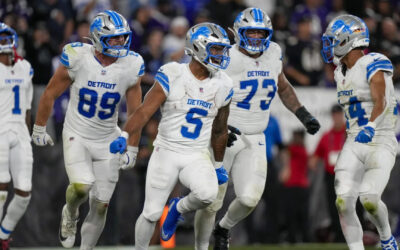 Los Lions aplastan a los Ravens y capturan a Lamar Jackson 7 veces