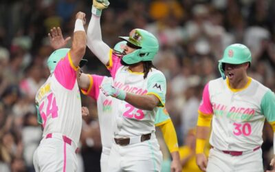 El grand slam de Fernando Tatís Jr. envía a los Padres a vencer a los Diamondbacks 7-4, eliminando a Arizona