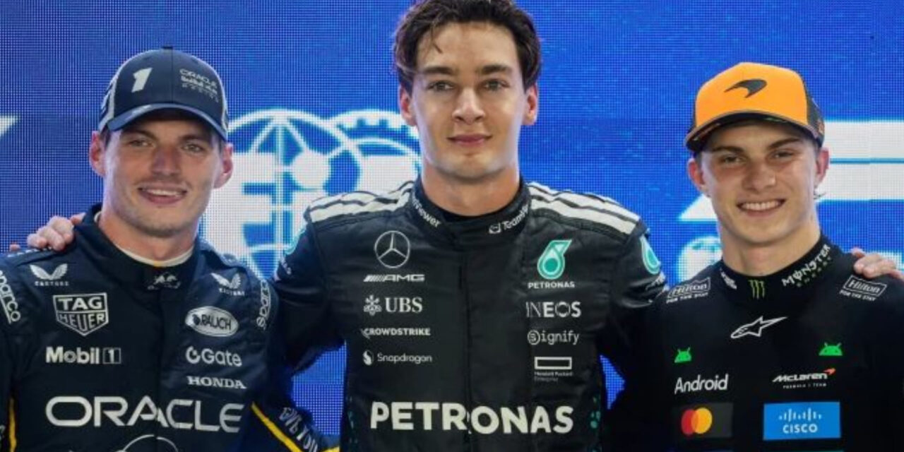George Russell saldrá desde la pole en el Gran Premio de Singapur