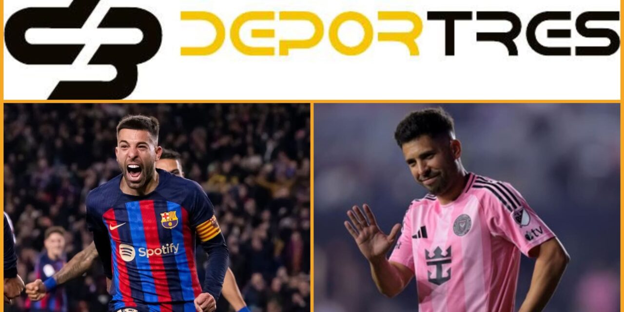 Jordi Alba anuncia su retiro del fútbol tras el final de la temporada 2025 con Inter Miami(Video D3 completo 12:00 PM)
