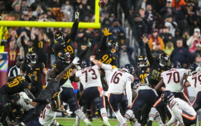 Esta vez no hubo magia de Ave María y la patada final de Moody le dio a los Bears la victoria sobre los Commanders por 25-24.
