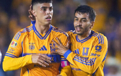 Tigres exhibe a Necaxa con goleada