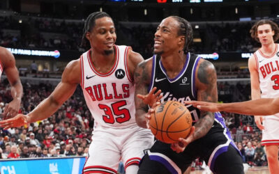 Bulls mejoran su récord a 4-0 con una victoria de 126-113 sobre los Kings.