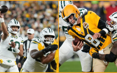 Aaron Rodgers y los Steelers caen en la reunión del QB con Green Bay; Love lidera victoria 35-25