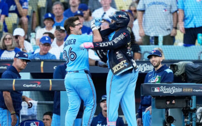 Yesavage, Guerrero y Azulejos, a un triunfo de ganar la Serie Mundial tras vencer 6-1 a Dodgers