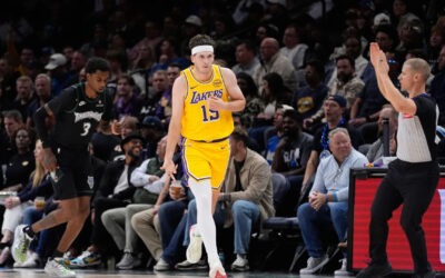 Los Lakers se imponen a los Timberwolves con una canasta de Austin Reaves para lograr una victoria por 116-115.